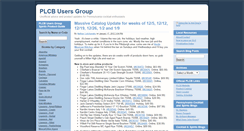 Desktop Screenshot of plcbusersgroup.org