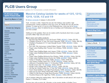 Tablet Screenshot of plcbusersgroup.org